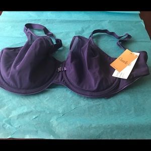 Chantelle Aeria Purple Bra 36DDD NWT